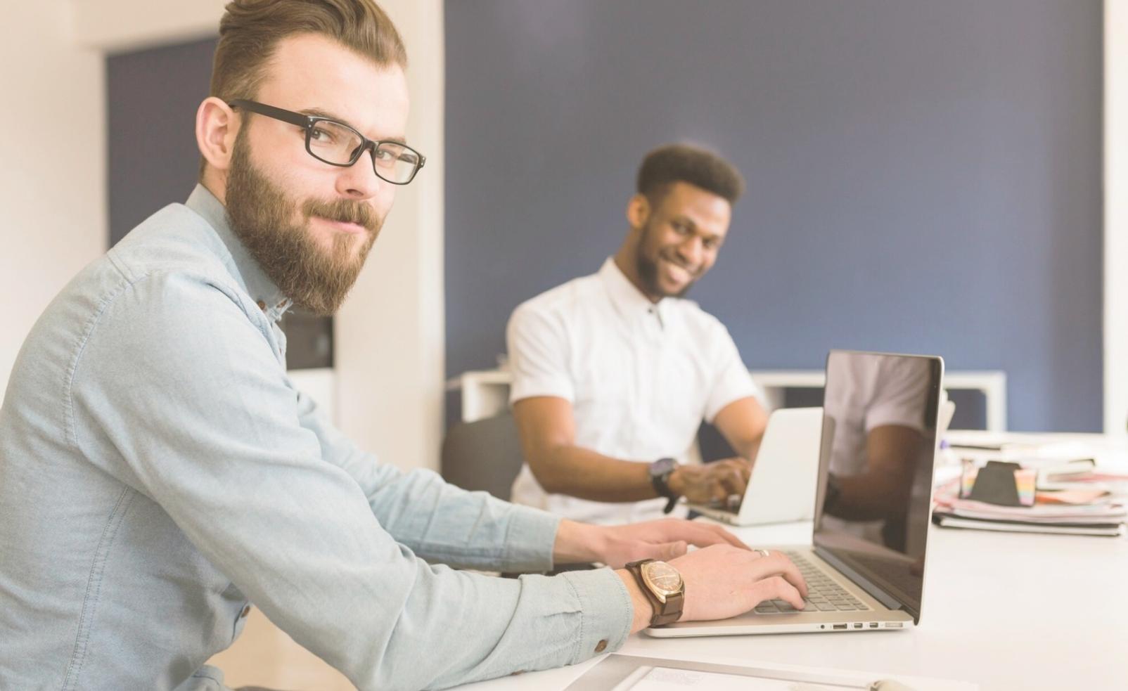 Designer working on mobile app interface prototype